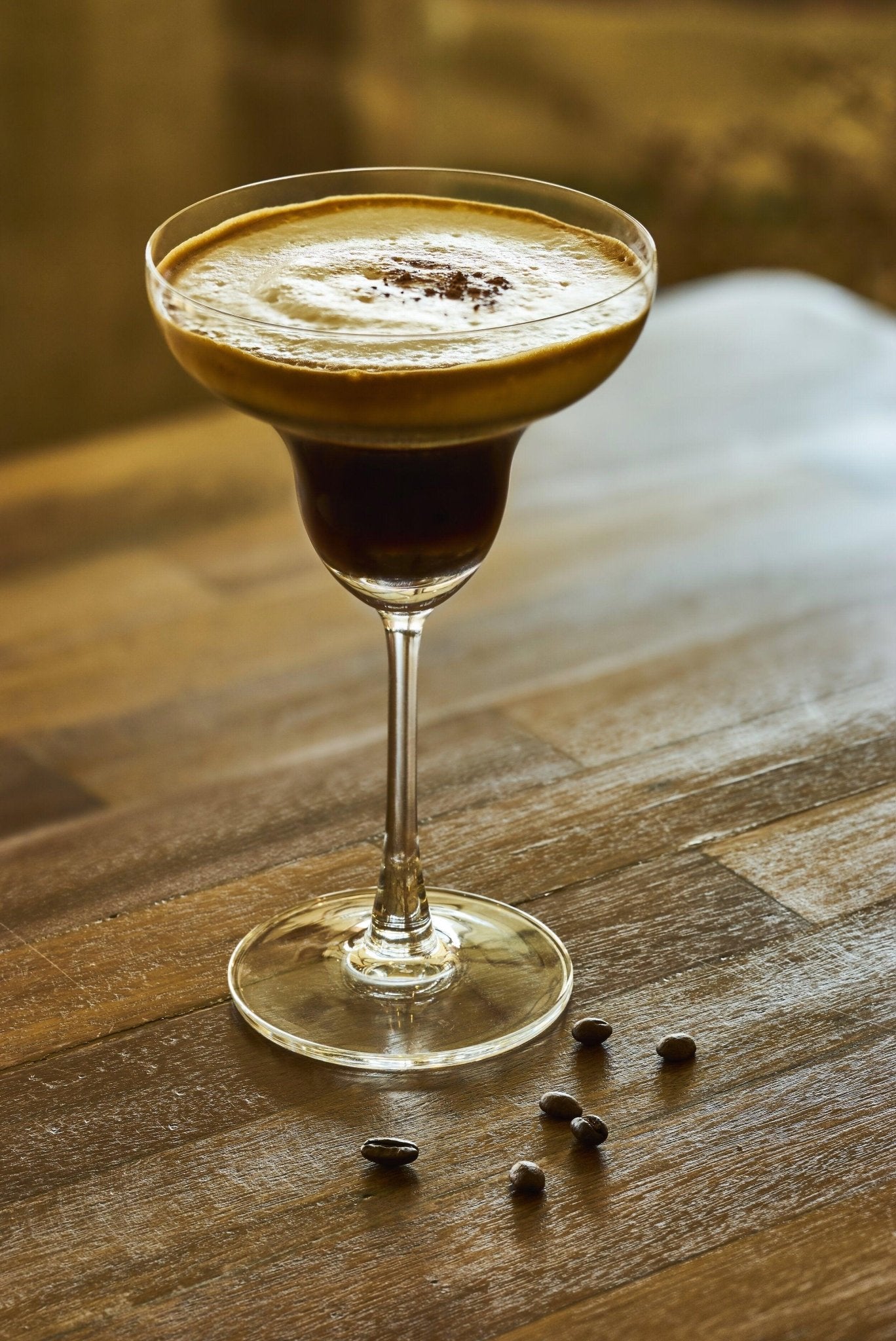 Peppermint Mocha Mocktini - The Zero Proof