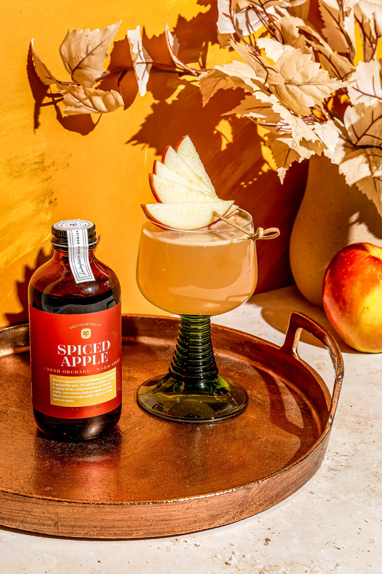 Yes Cocktail Co Spiced Apple Syrup (8 oz)