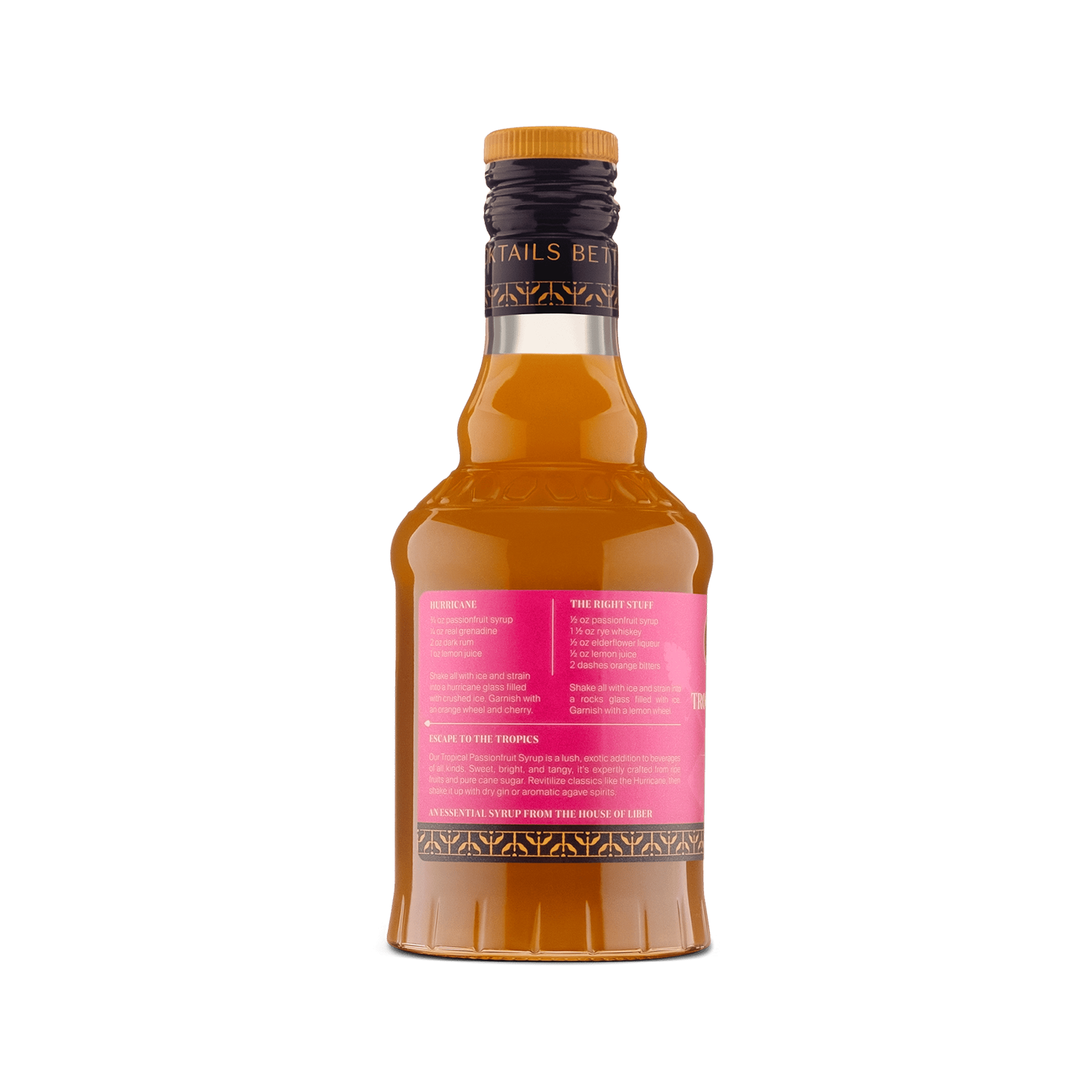 Liber & Co. Tropical Passion Fruit Syrup - 375 mL