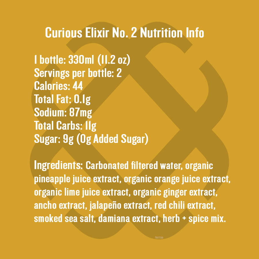 Curious Elixir No. 2 (Pineapple Margarita/Dark 'n' Stormy) - (4-pack)