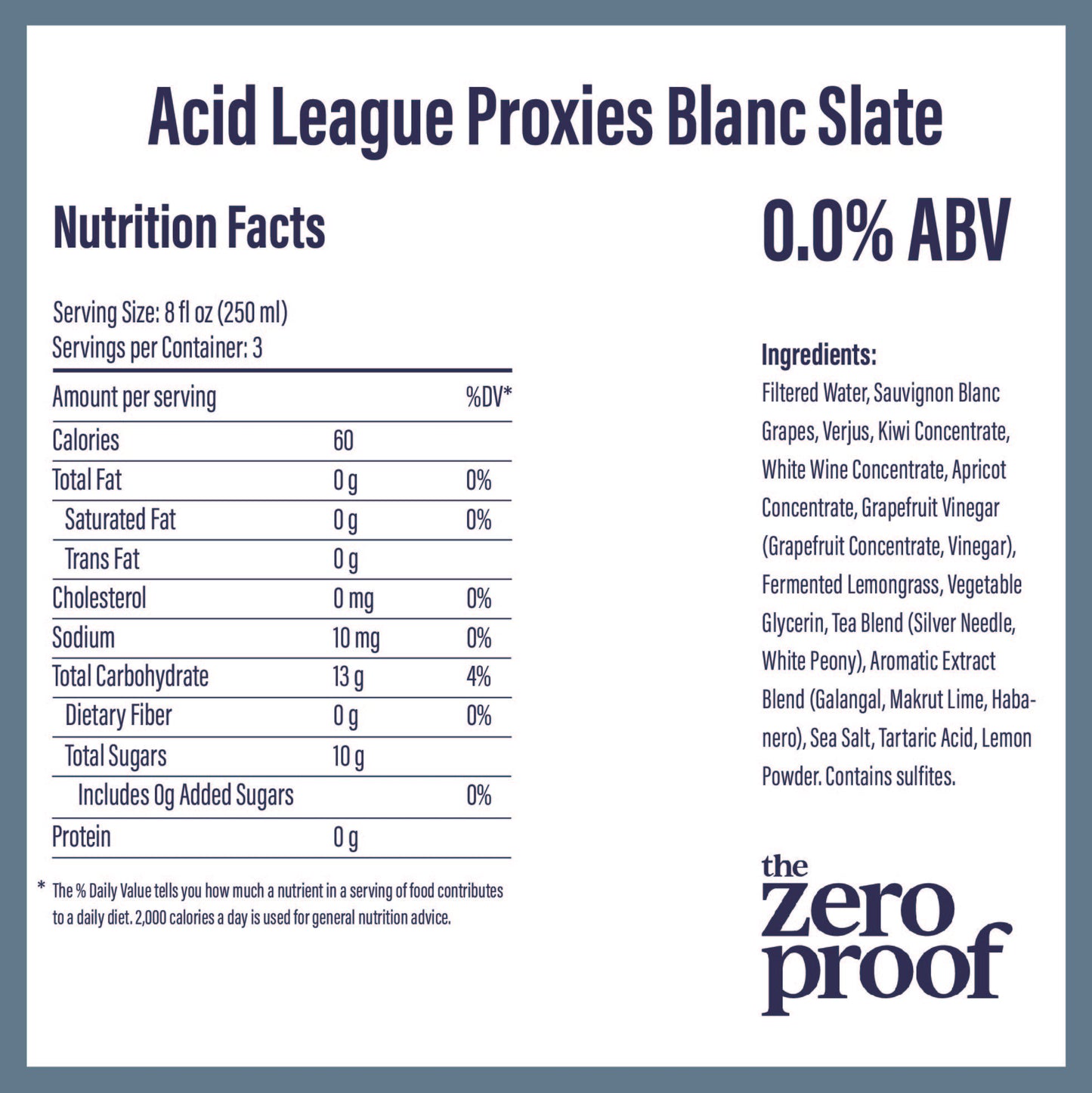 Proxies Blanc Slate