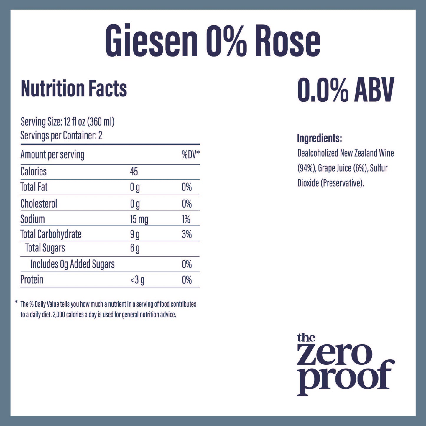 Giesen 0% Rose