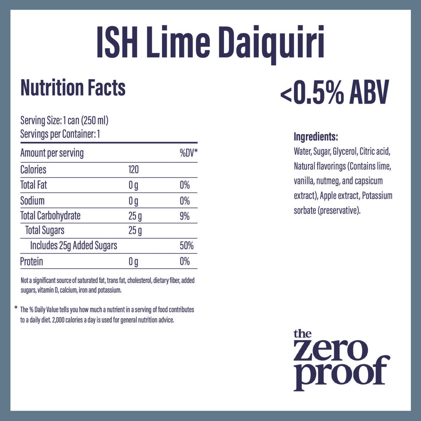 ISH Lime Daiquiri