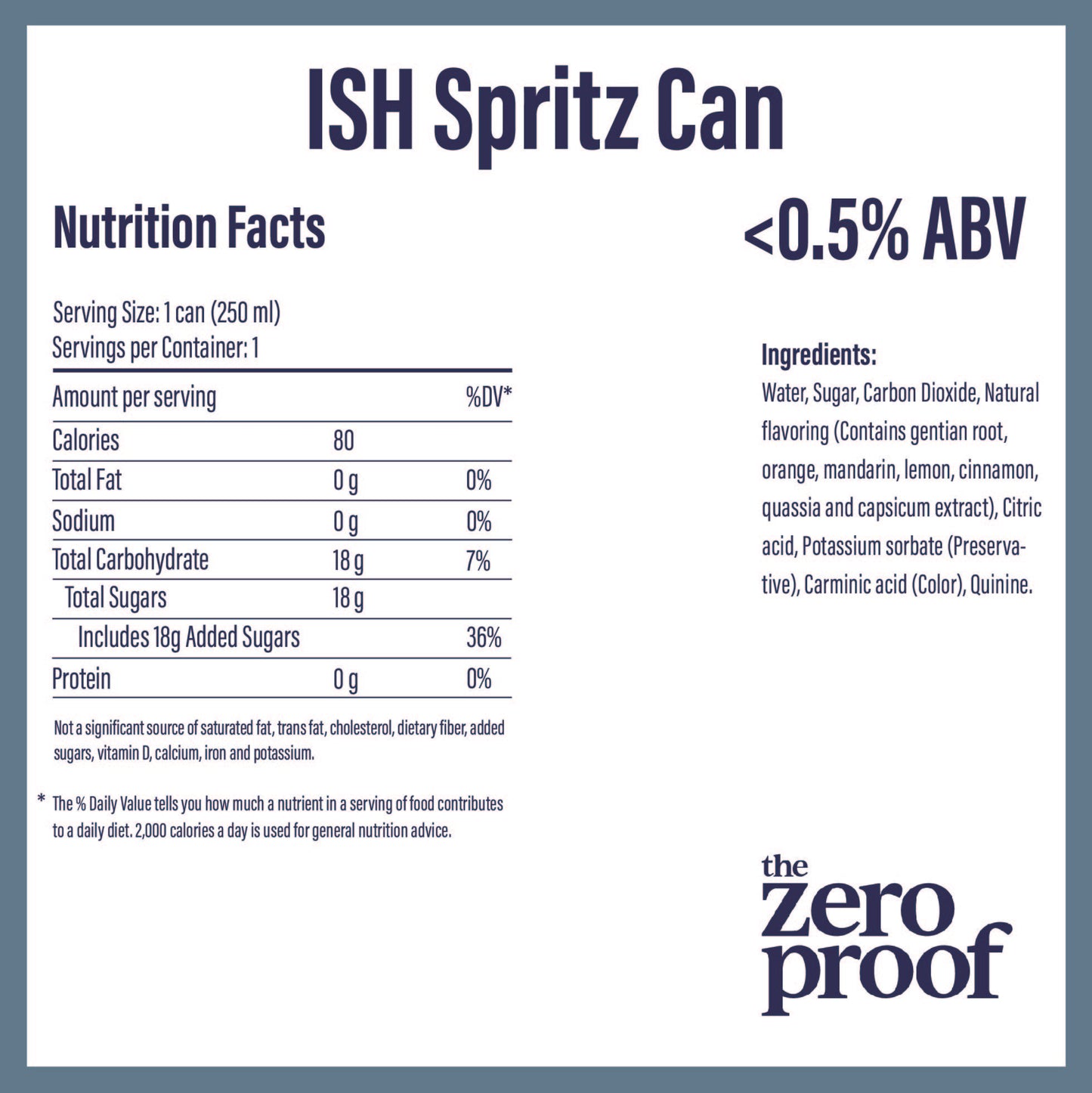 ISH Spritz Can