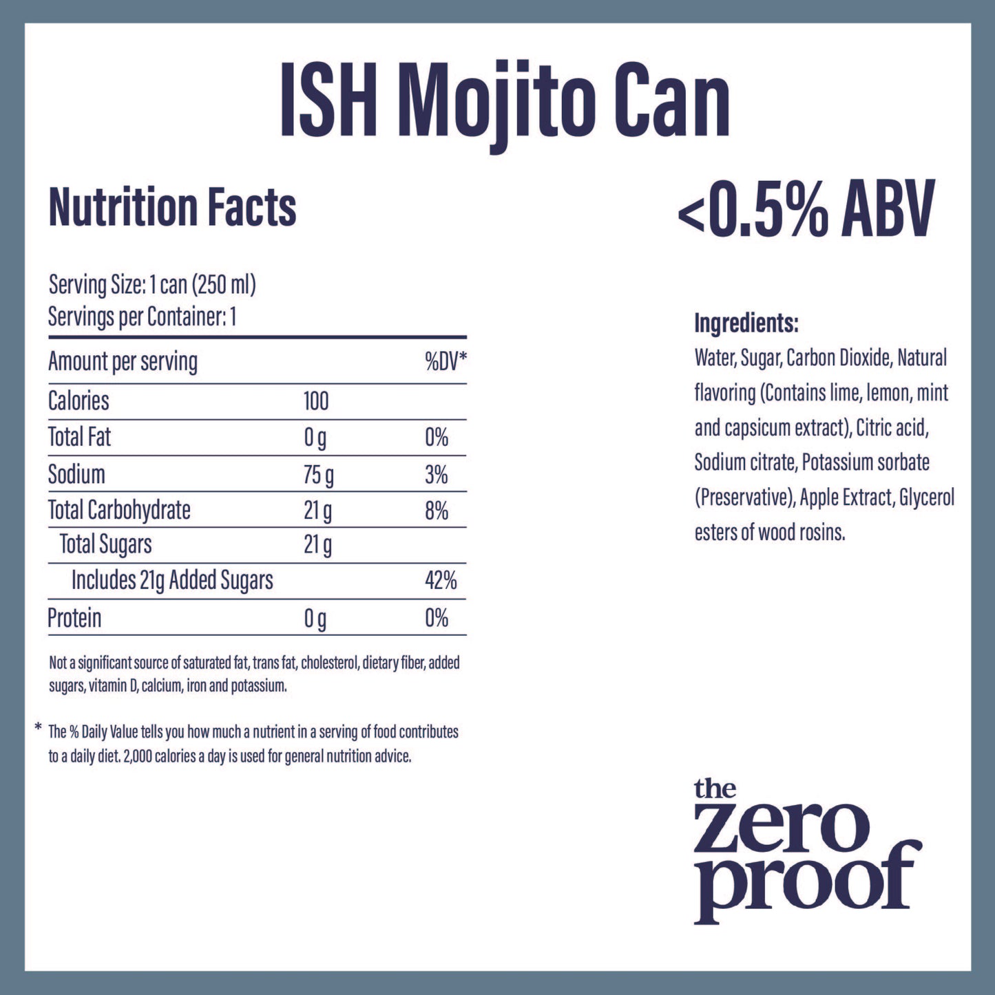 ISH Mojito Can
