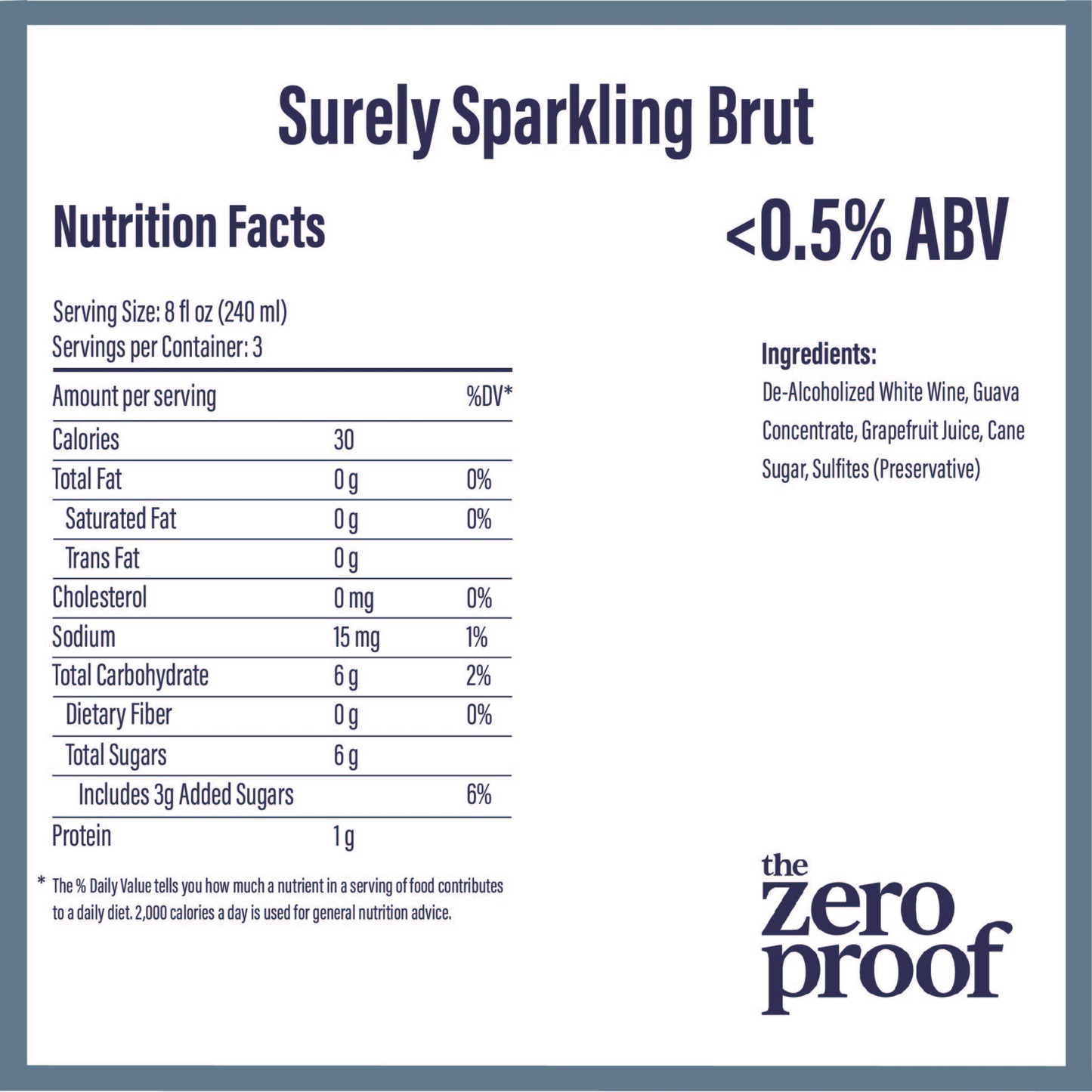 Surely Non-Alcoholic Sparkling Brut