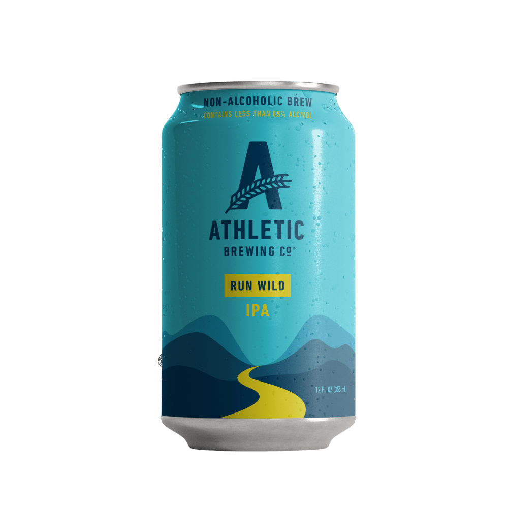 Athletic Run Wild IPA Non - Alcoholic Beer - The Zero Proof