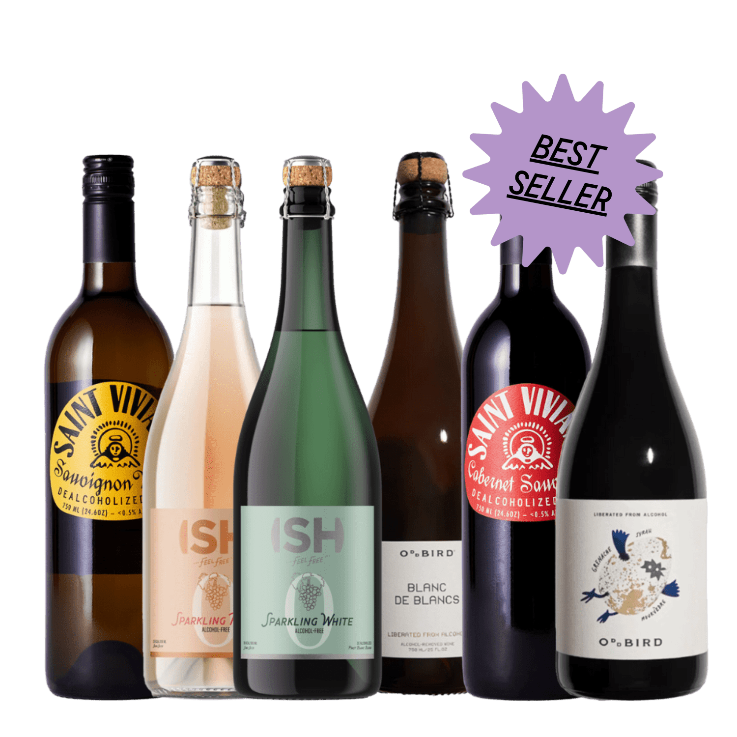 Best Selling Non - Alcoholic Wine Bundle - The Zero Proof