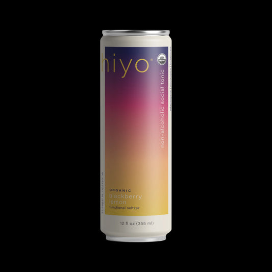 Hiyo Blackberry-Lemon Non-Alcoholic Social Tonic (4-pack)
