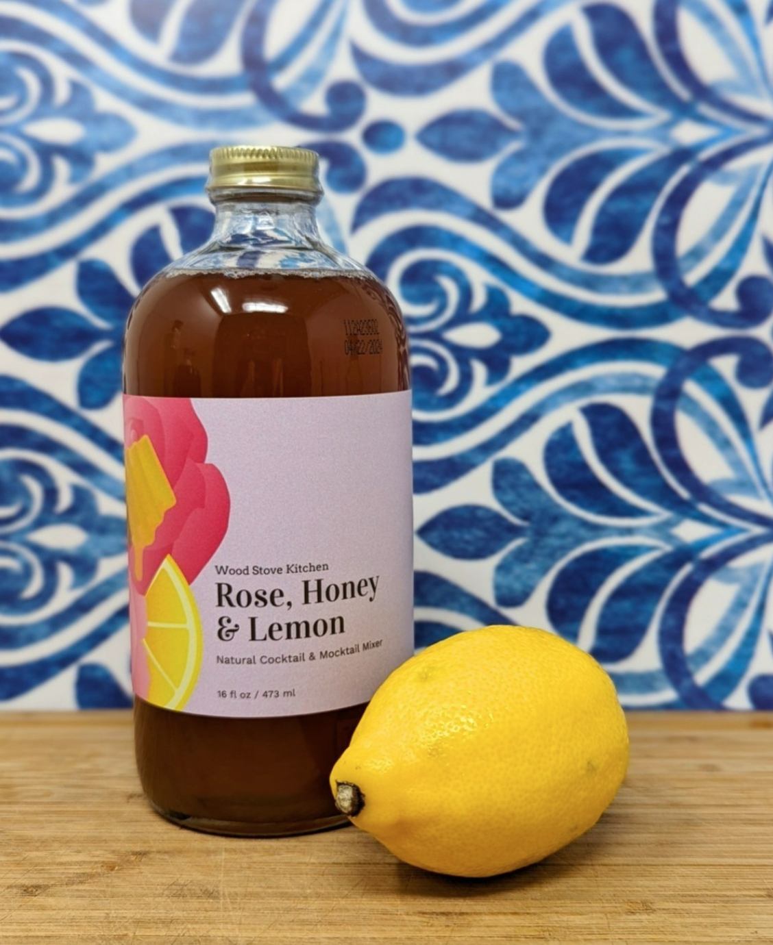 Wood Stove Kitchen Rose Honey Lemon Mixer (16 oz)