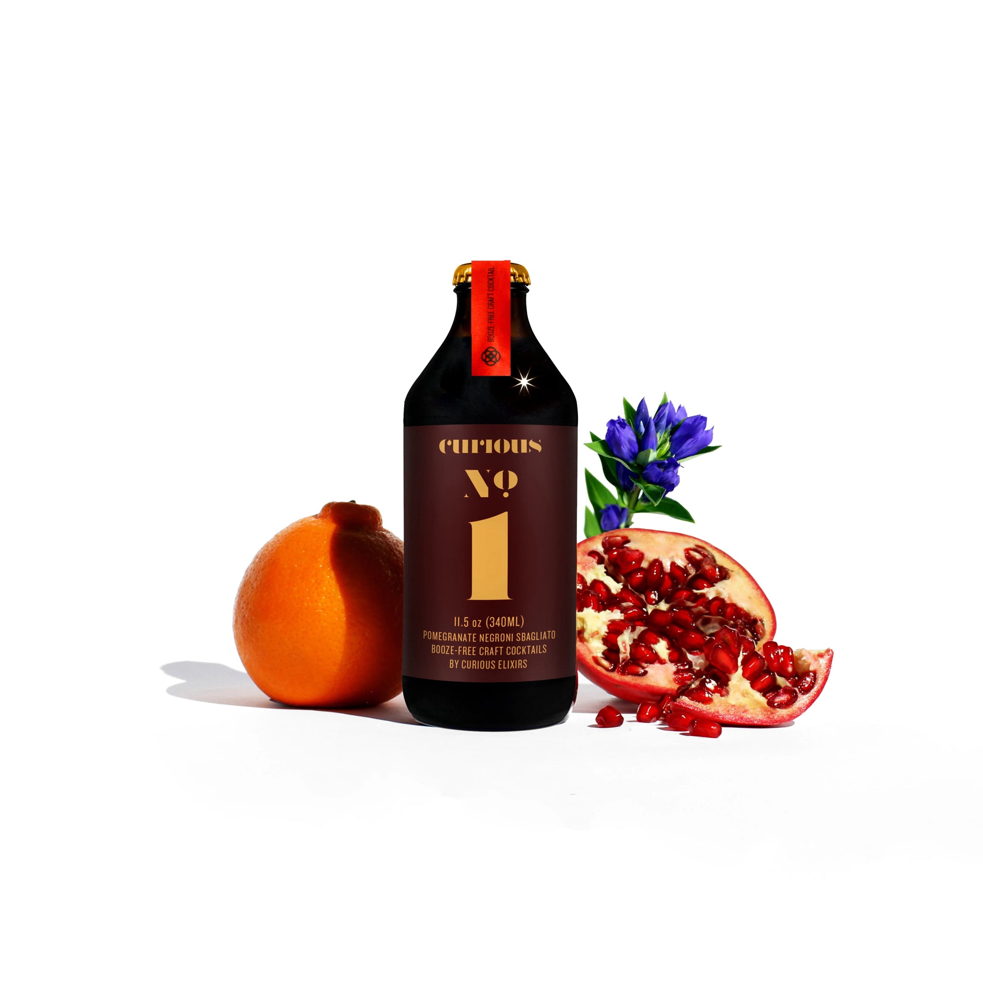 Curious Elixir No. 1 (Negroni) - The Zero Proof