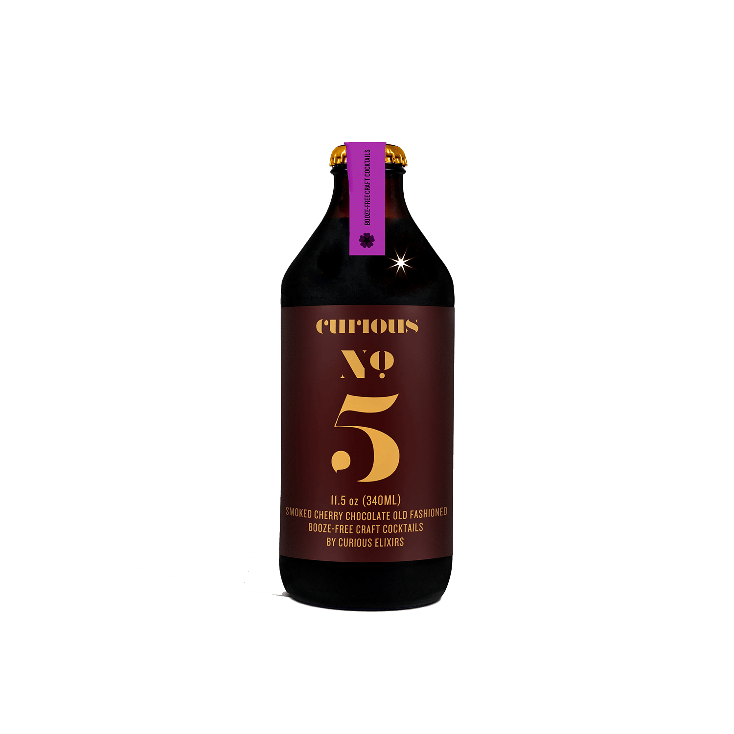 Curious Elixir No. 5 (Smoked Cherry Chocolate Old Fashioned)