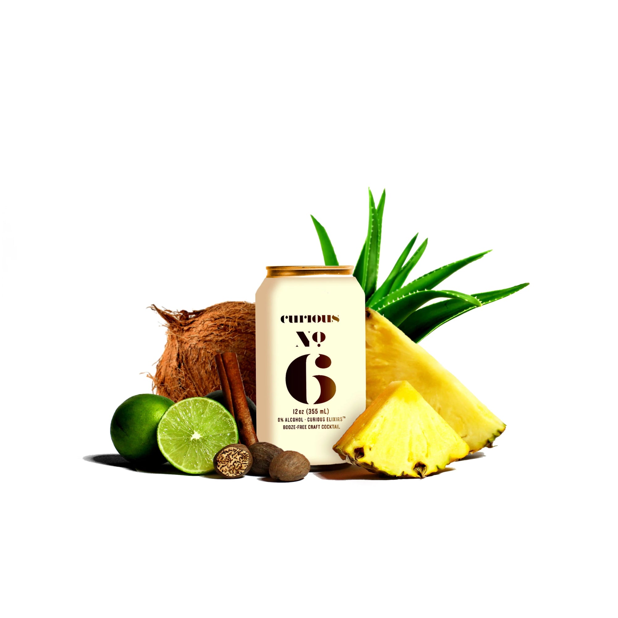 Curious Elixir No. 6 (Tropical Tipple) - The Zero Proof