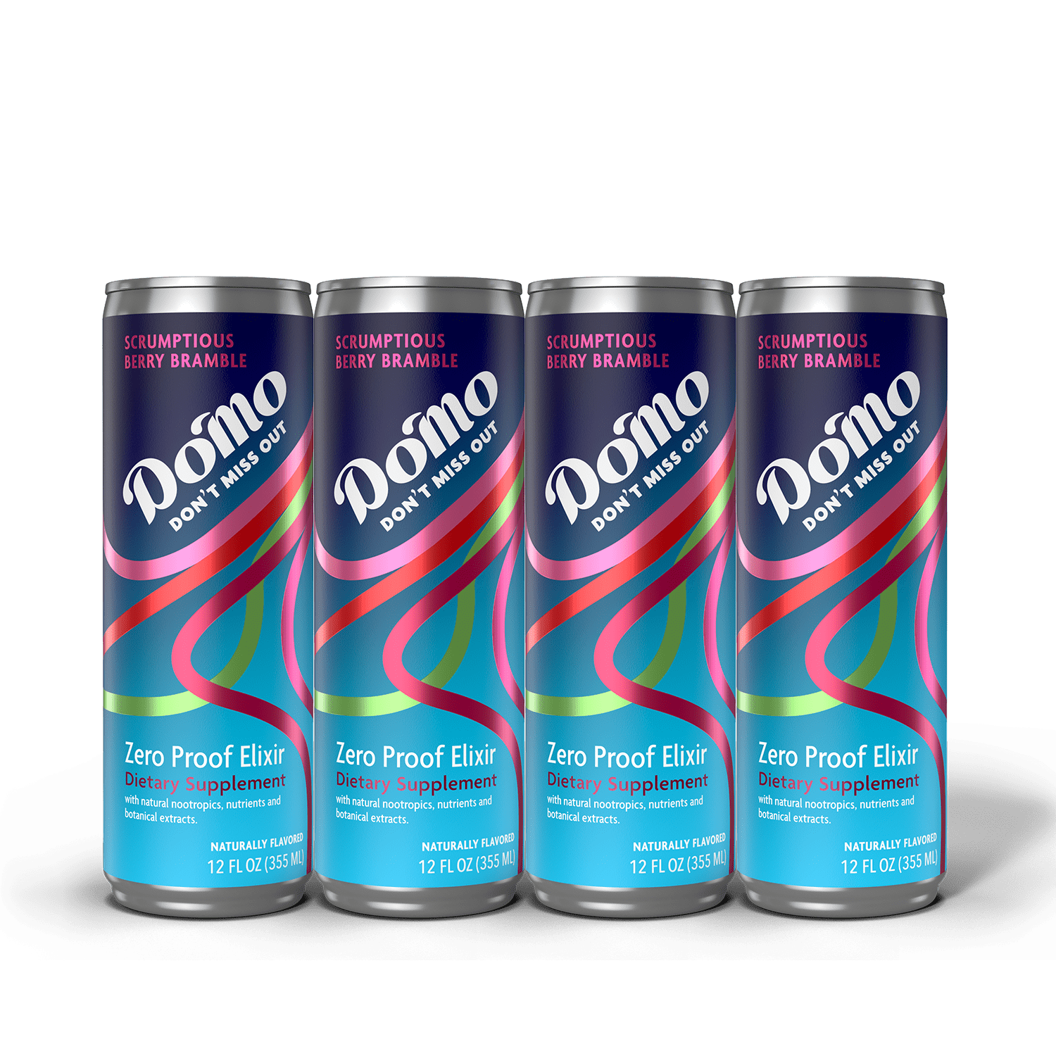 Do'Mo Scrumptious Berry Bramble — Non-Alcoholic Cocktail