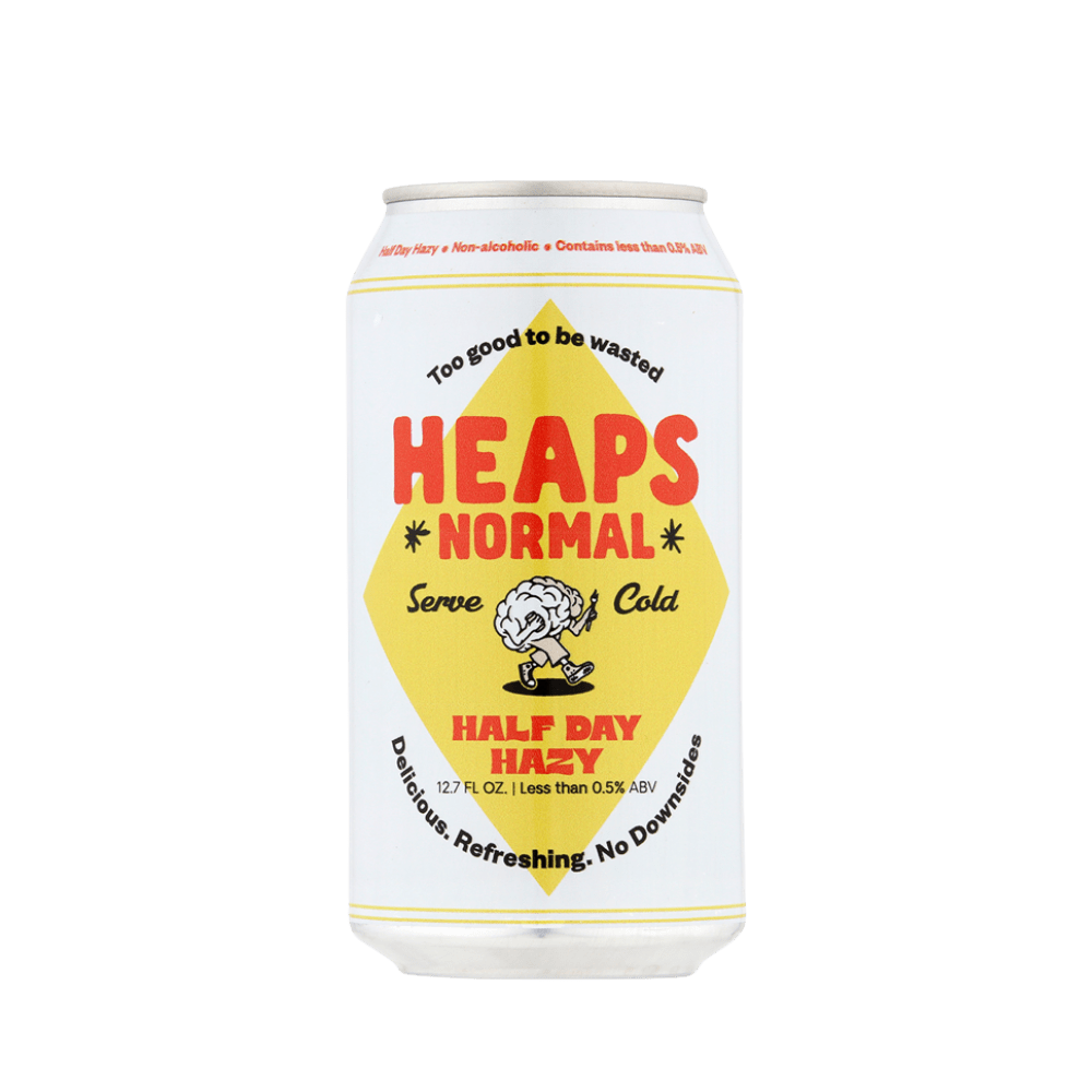 Heaps Normal Half Day Hazy Non - Alcoholic Beer - The Zero Proof