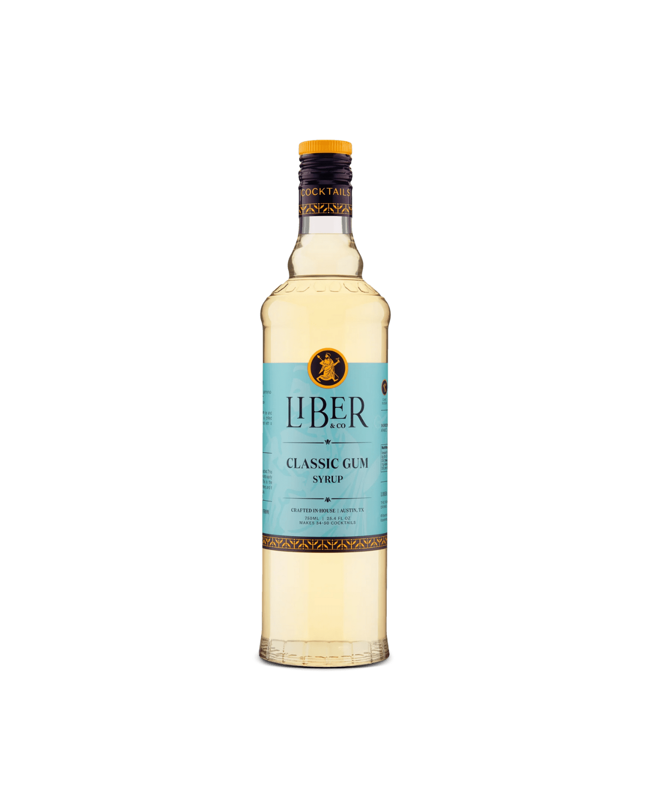 Liber & Co. Classic Gum Syrup - 750 mL