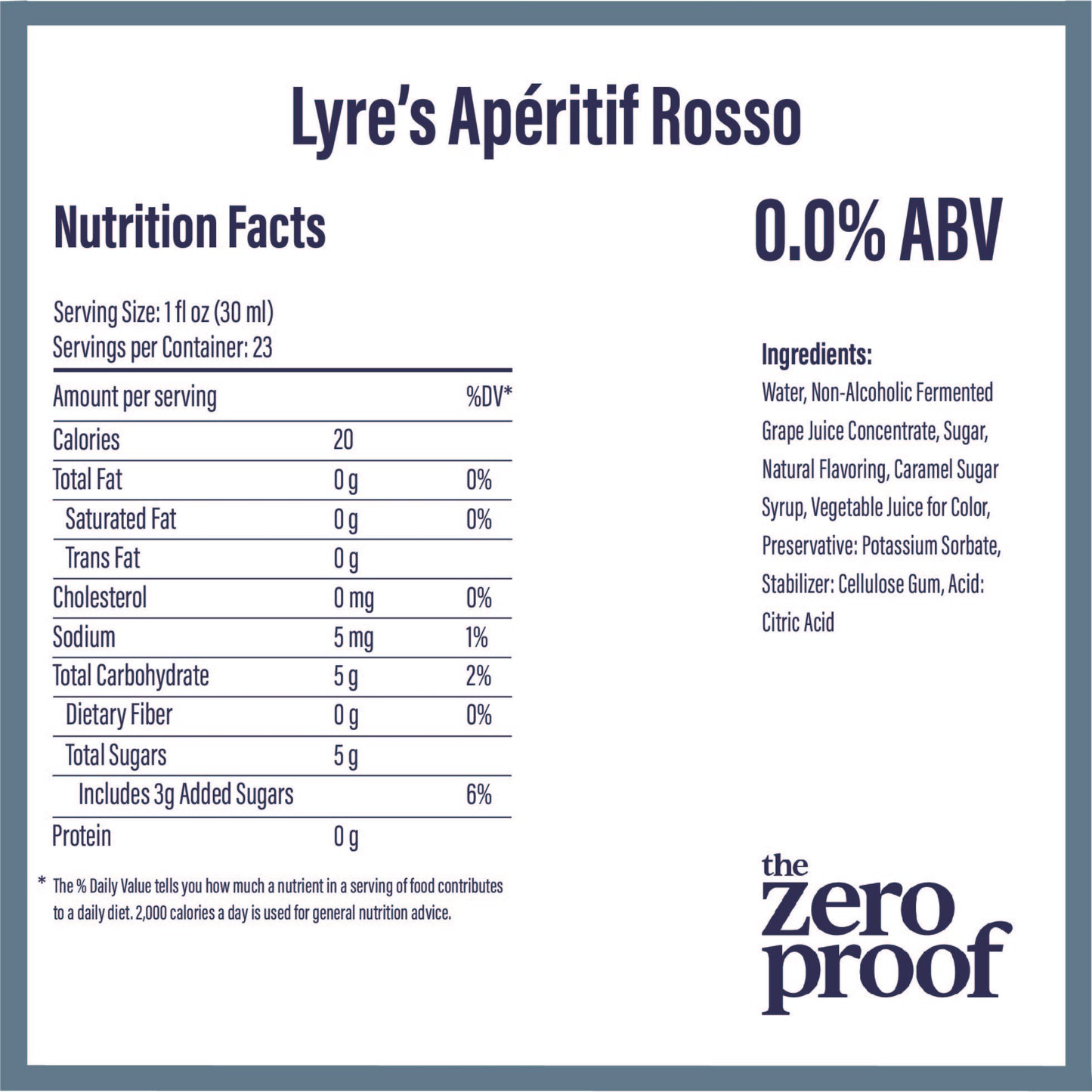 Lyre’s Aperitif Rosso