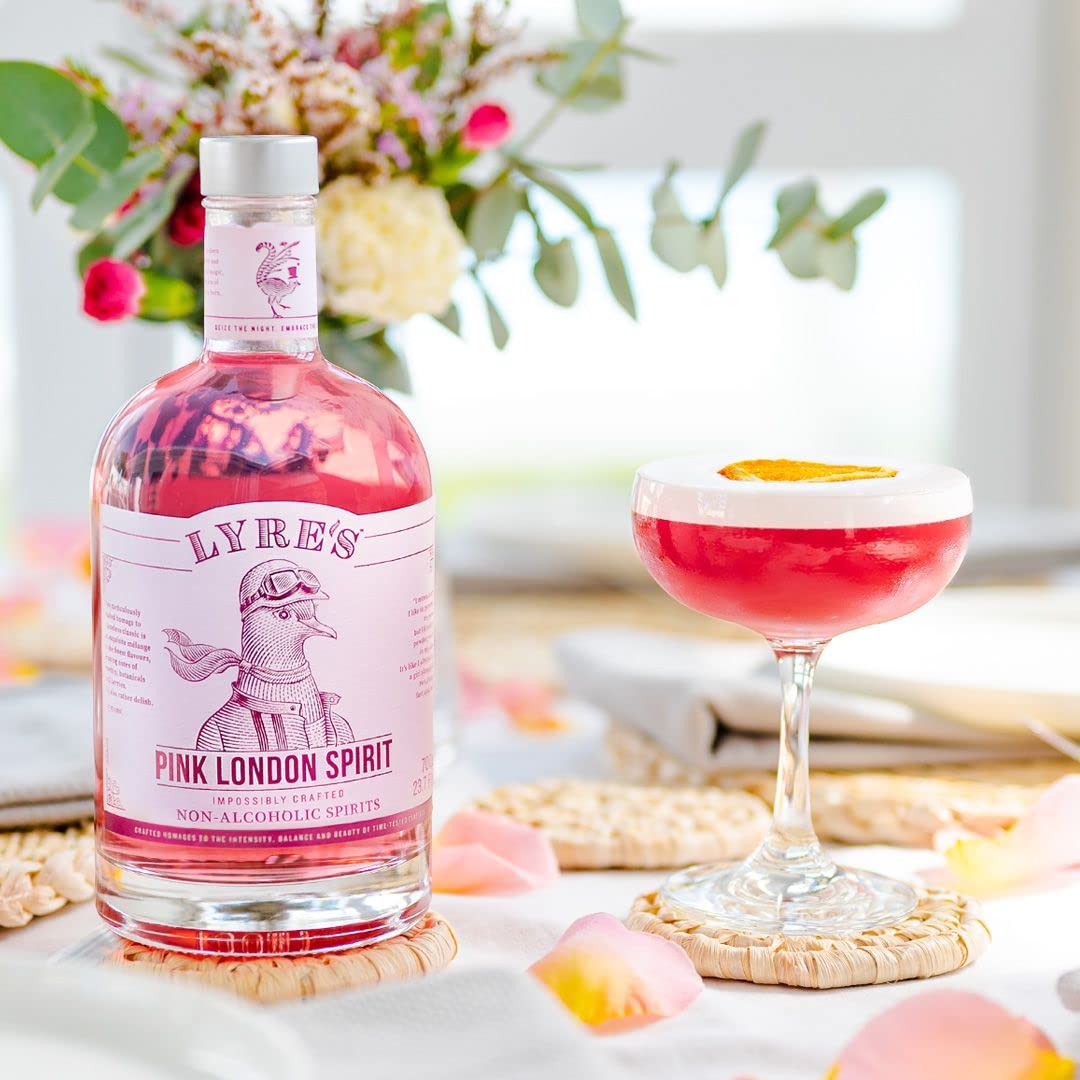 Lyre's Pink London Spirit Non - Alcoholic Gin - The Zero Proof