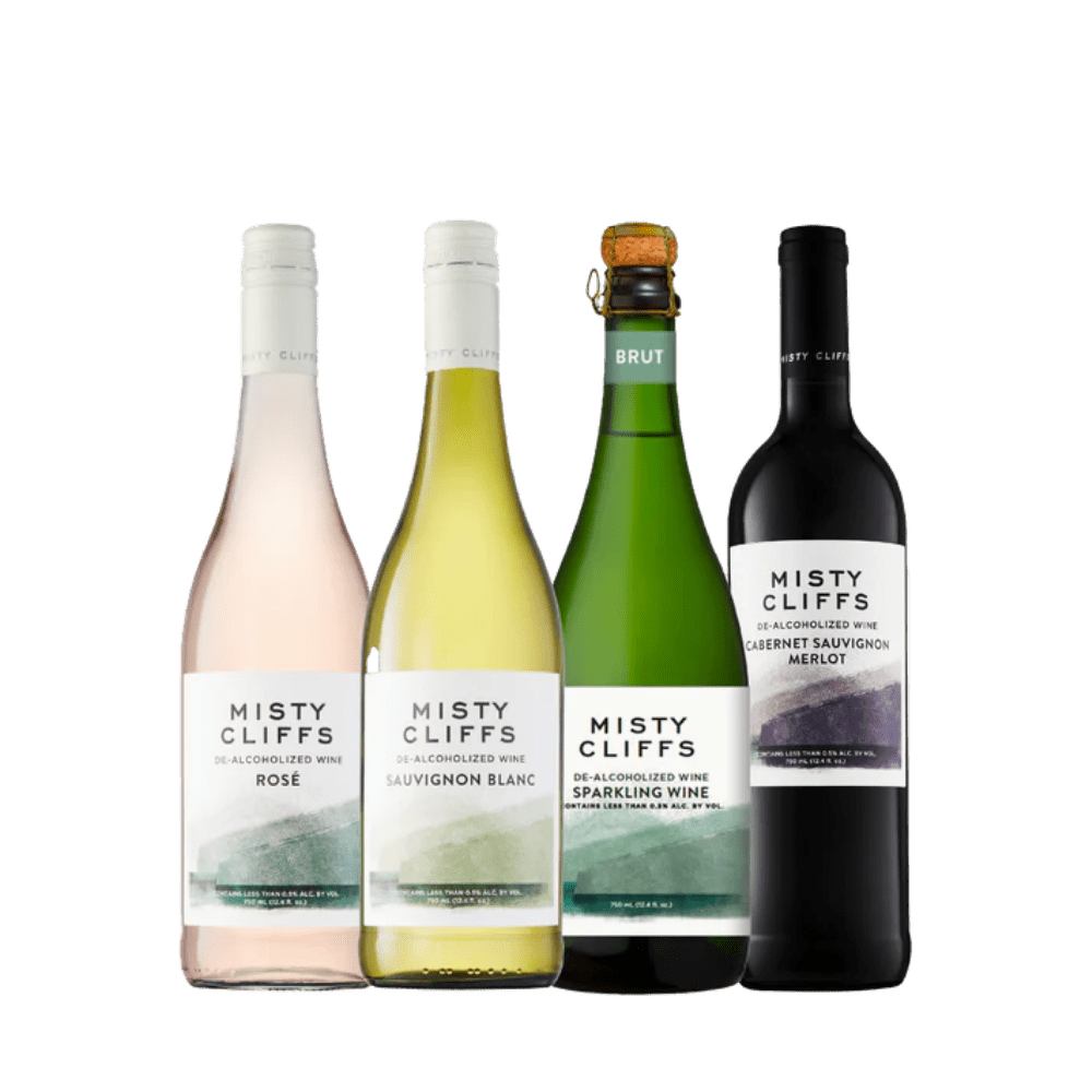 Misty Cliffs Dealcoholized Wine Bundle - The Zero Proof