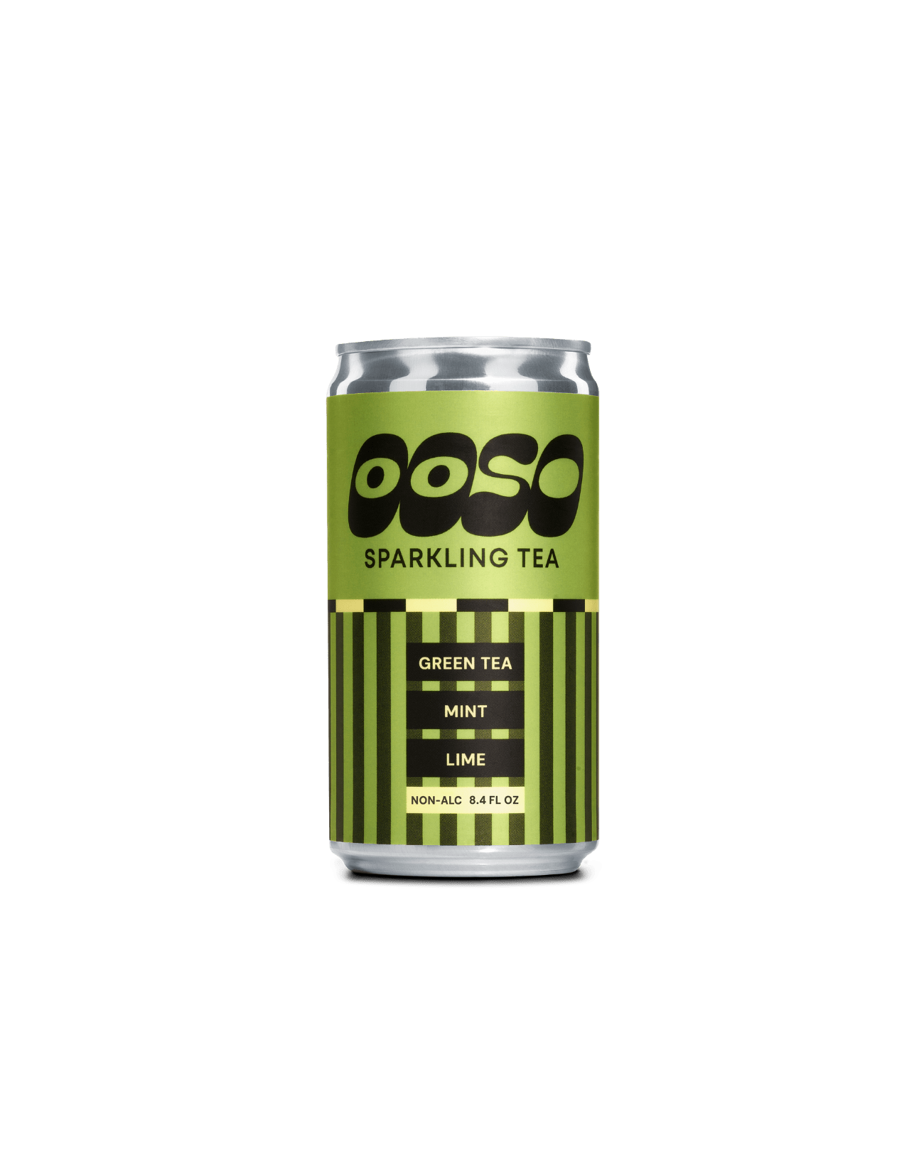 OOSO Green Tea Mint Lime Non-Alcoholic Sparkling Tea