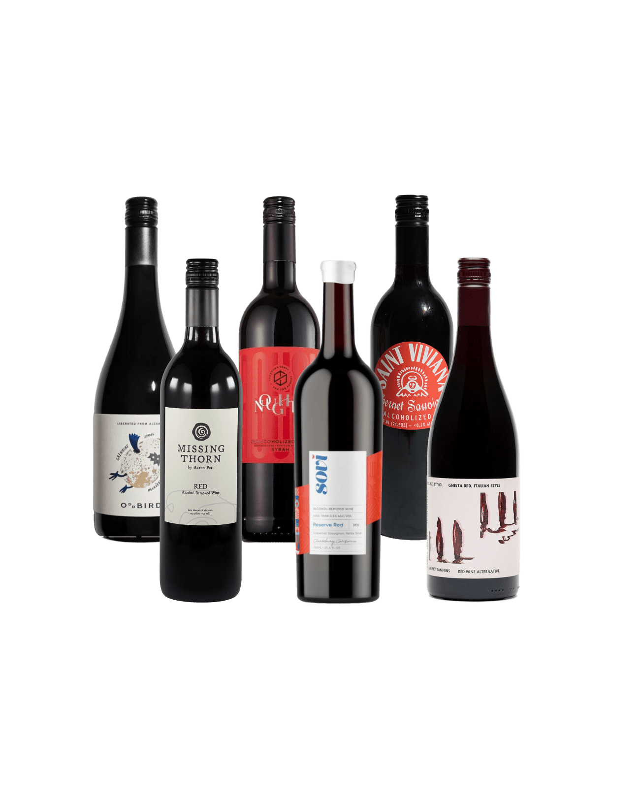 Premium Non - alcoholic Red Wine Bundle - The Zero Proof