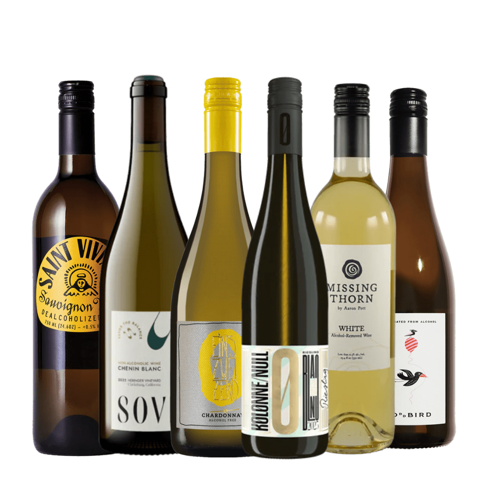 Premium Non - Alcoholic White Wine Bundle - The Zero Proof