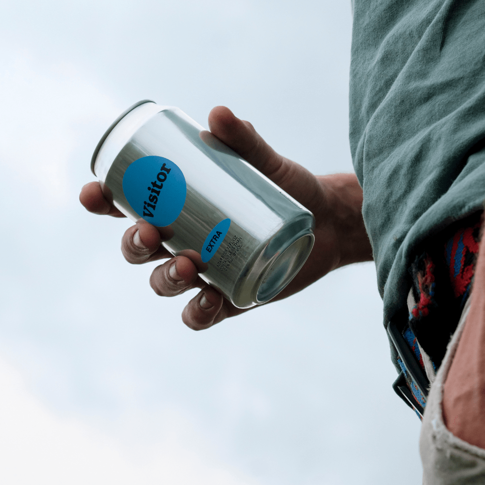 Visitor Extra IPA Non - Alcoholic Beer - The Zero Proof