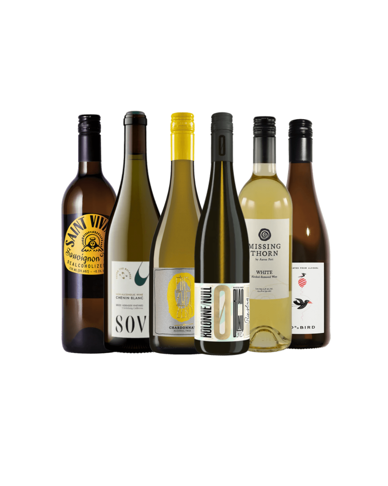 Premium Non-Alcoholic White Wine Bundle