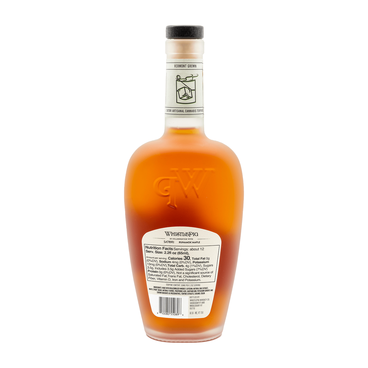 WhistlePig Dank & Dry Non - Alcoholic Old Fashioned (750ml) - The Zero Proof