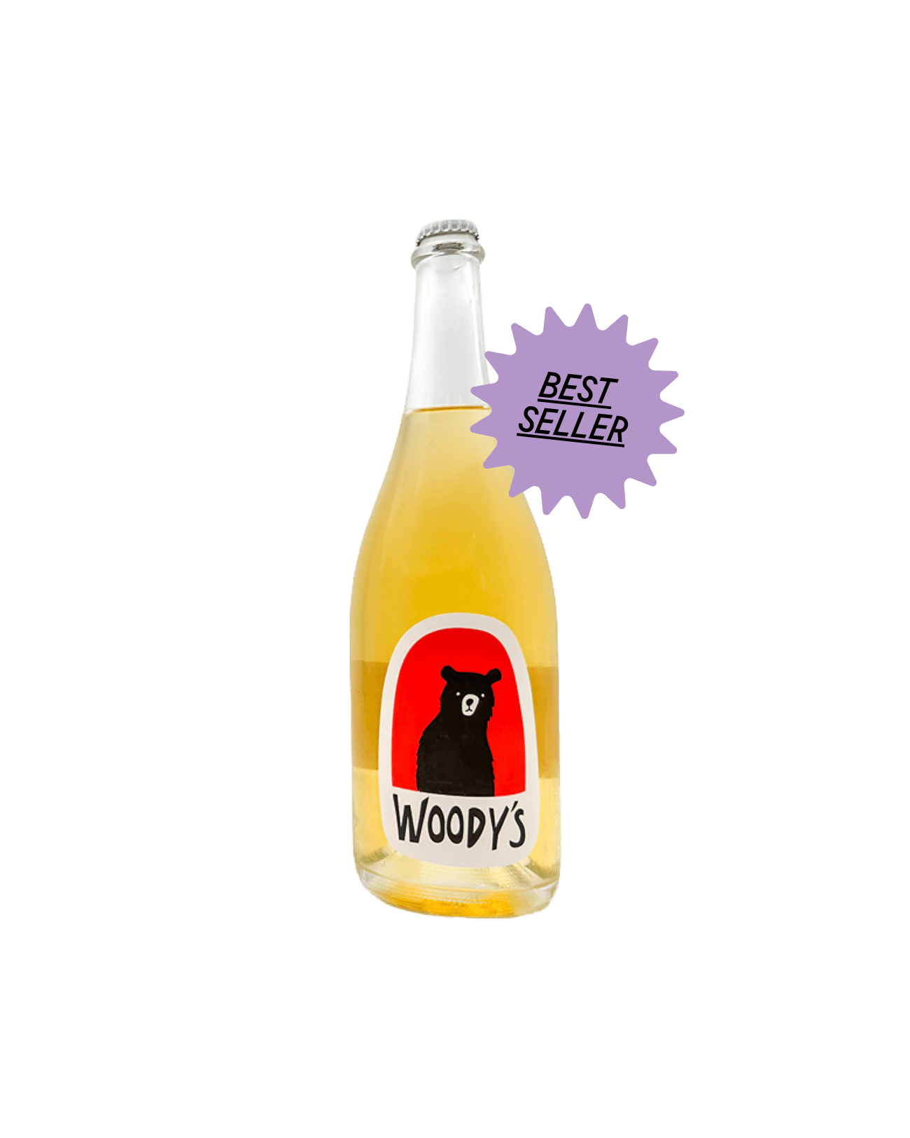 Woody's Sparkling Blanc de Blancs Non-Alcoholic Wine
