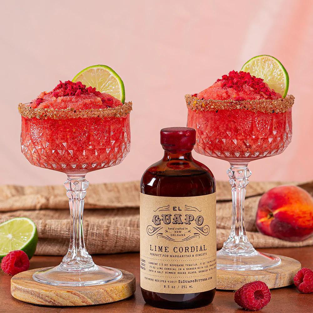 El Guapo Lime Cordial (16.5 oz) - zero-proof-shop