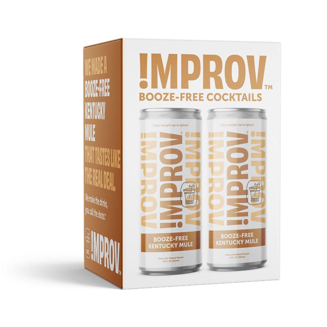 Improv Booze-Free Kentucky Mule (4-pack) - zero-proof-shop