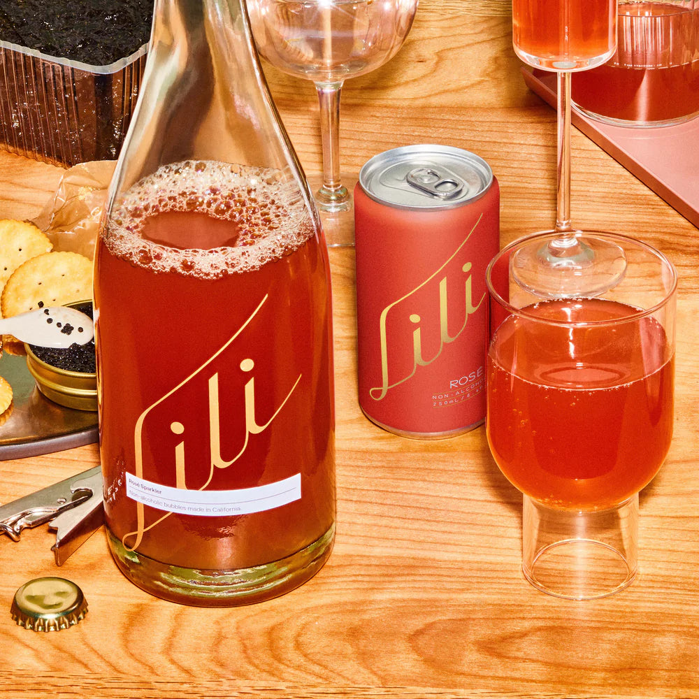 Lili Rosé Sparkler (750 ml) - zero-proof-shop