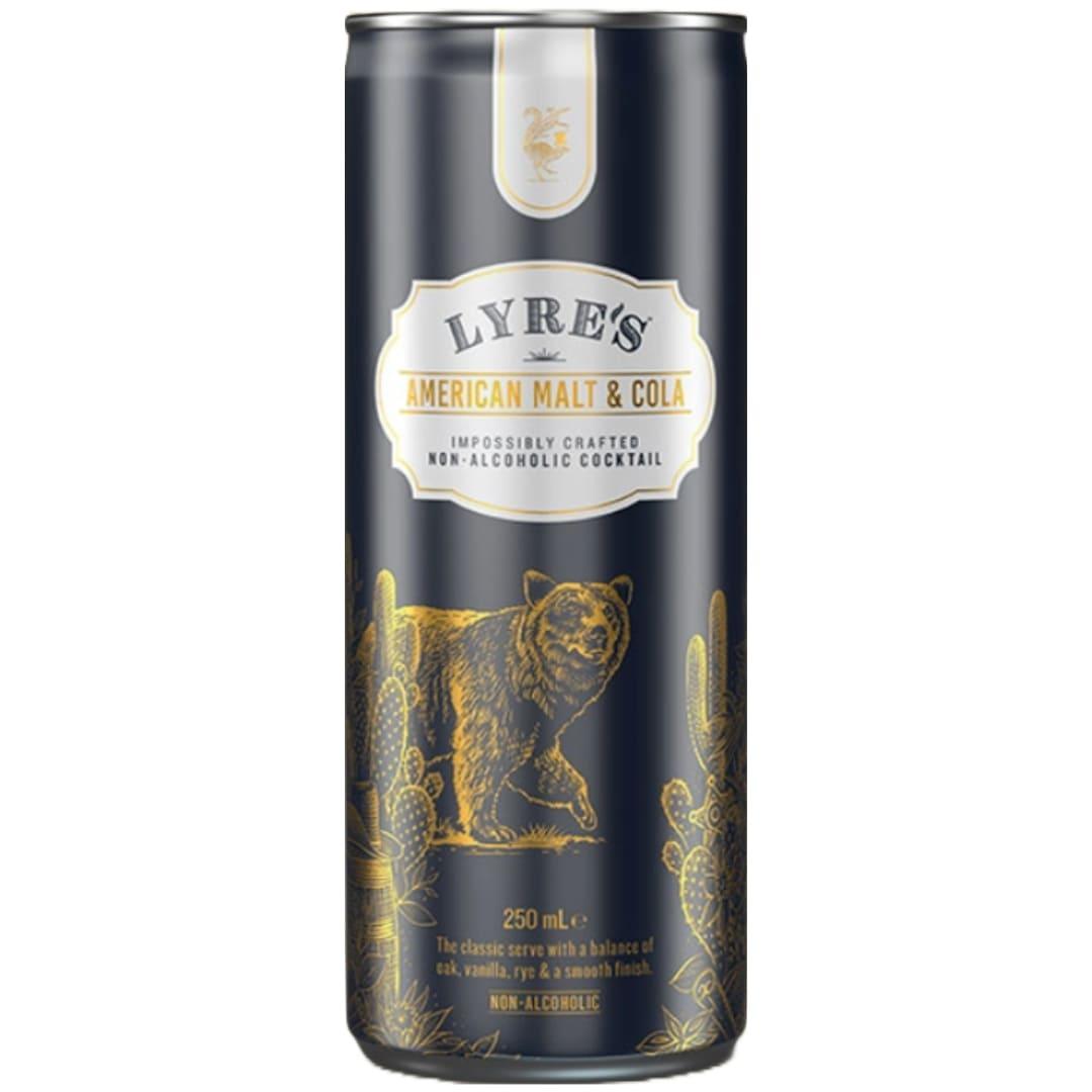 Lyre's Malt & Cola Ready to Drink (4-pack) - zero-proof-shop
