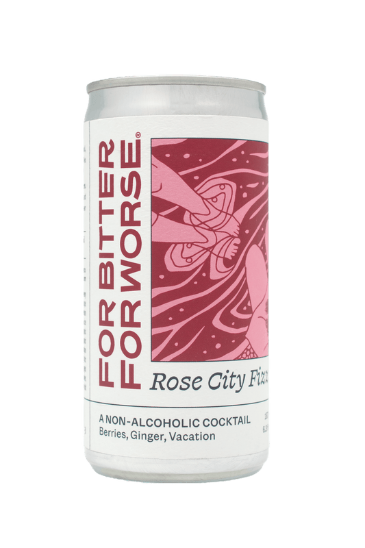 For Bitter For Worse - Rose City Fizz (4-pack) - zero-proof-shop