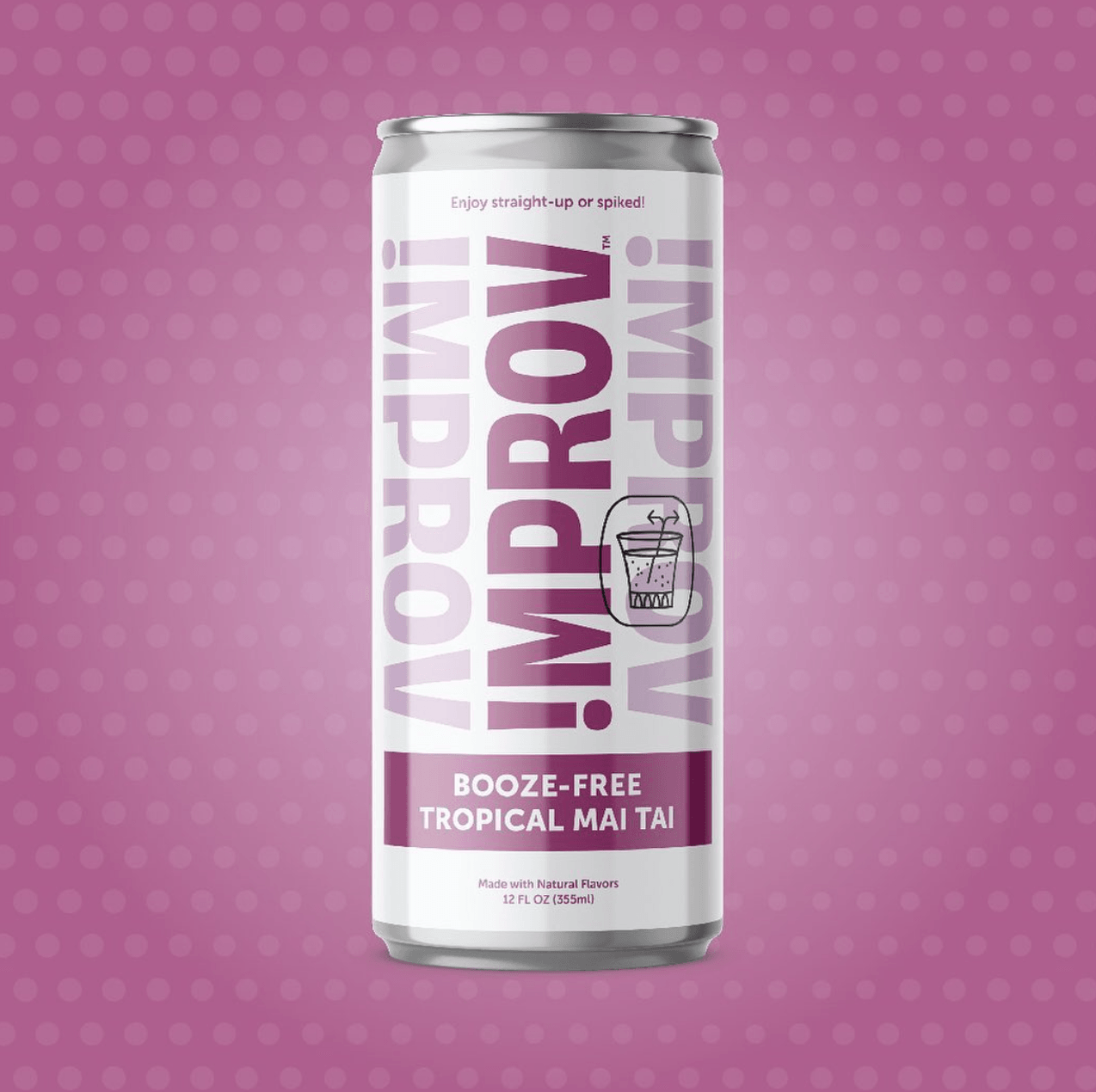 Improv Booze-Free Tropical Mai Tai (4-pack) - zero-proof-shop