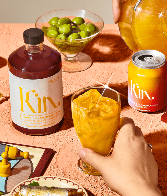 Kin Euphorics High Rhode Adaptogenic Spirit - The Zero Proof