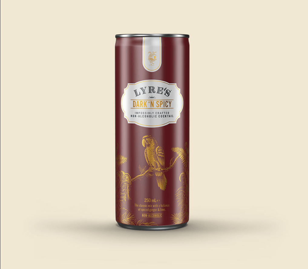 Lyre's Dark & Spicy Ready to Drink (4 - pack) - The Zero Proof