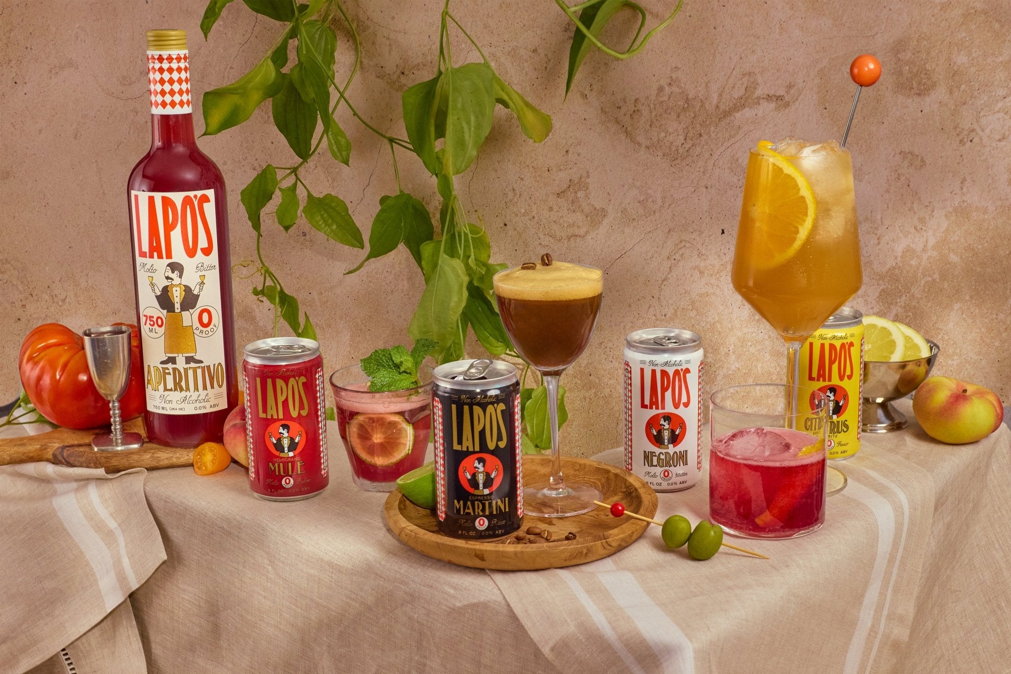 Lapo's: Non-Alcoholic, Pre-made Cocktails | The Zero Proof