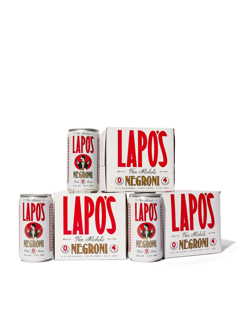 Lapo’s Non-Alcoholic Negroni (Cans) | The Zero Proof