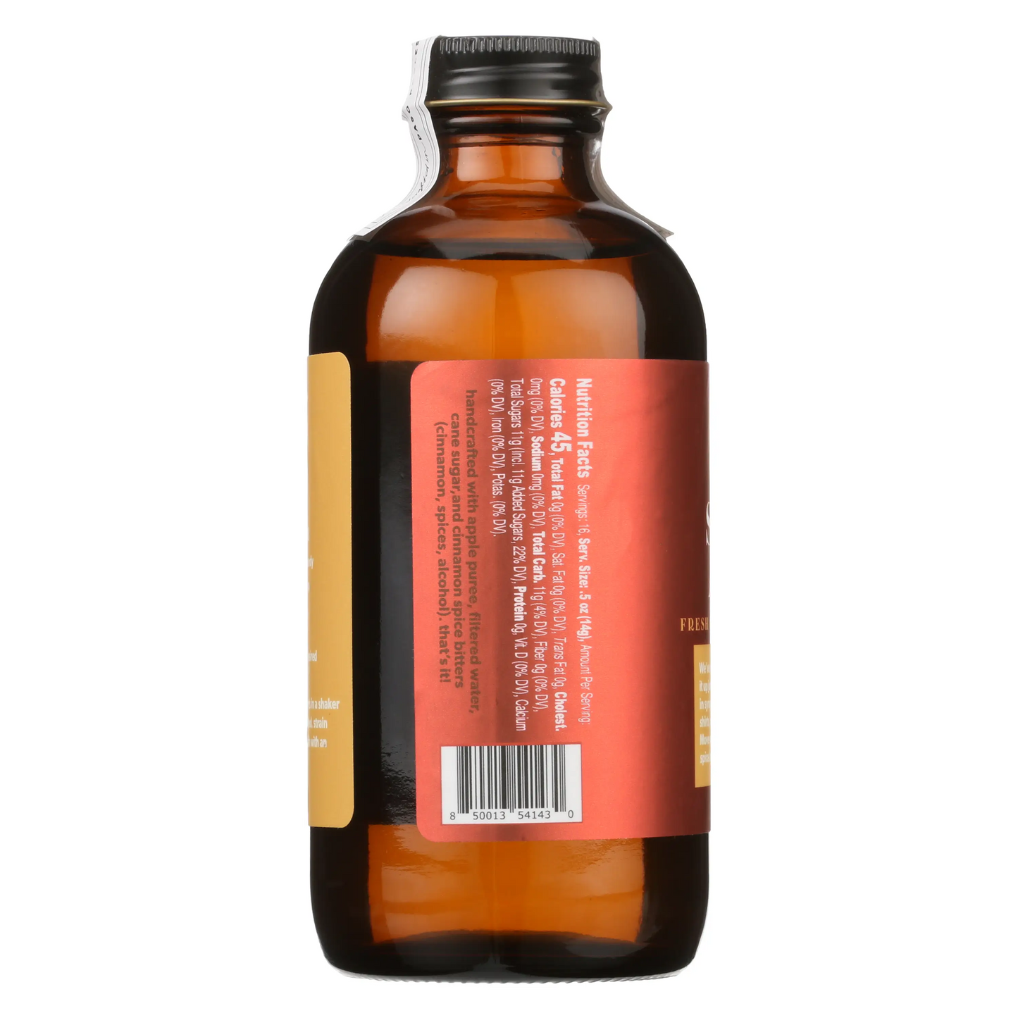 Yes Cocktail Co Spiced Apple Syrup (8 oz)