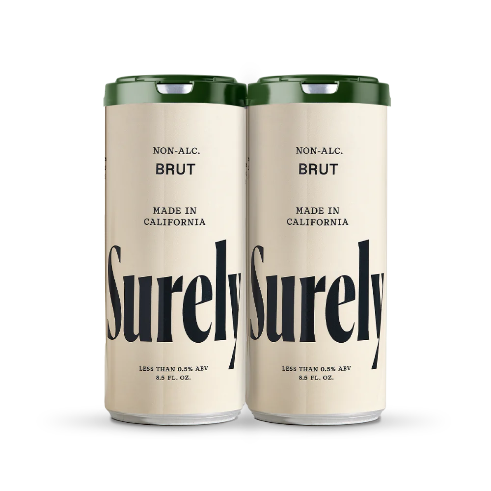 Surely Non-Alcoholic Brut Can (4-Pack)