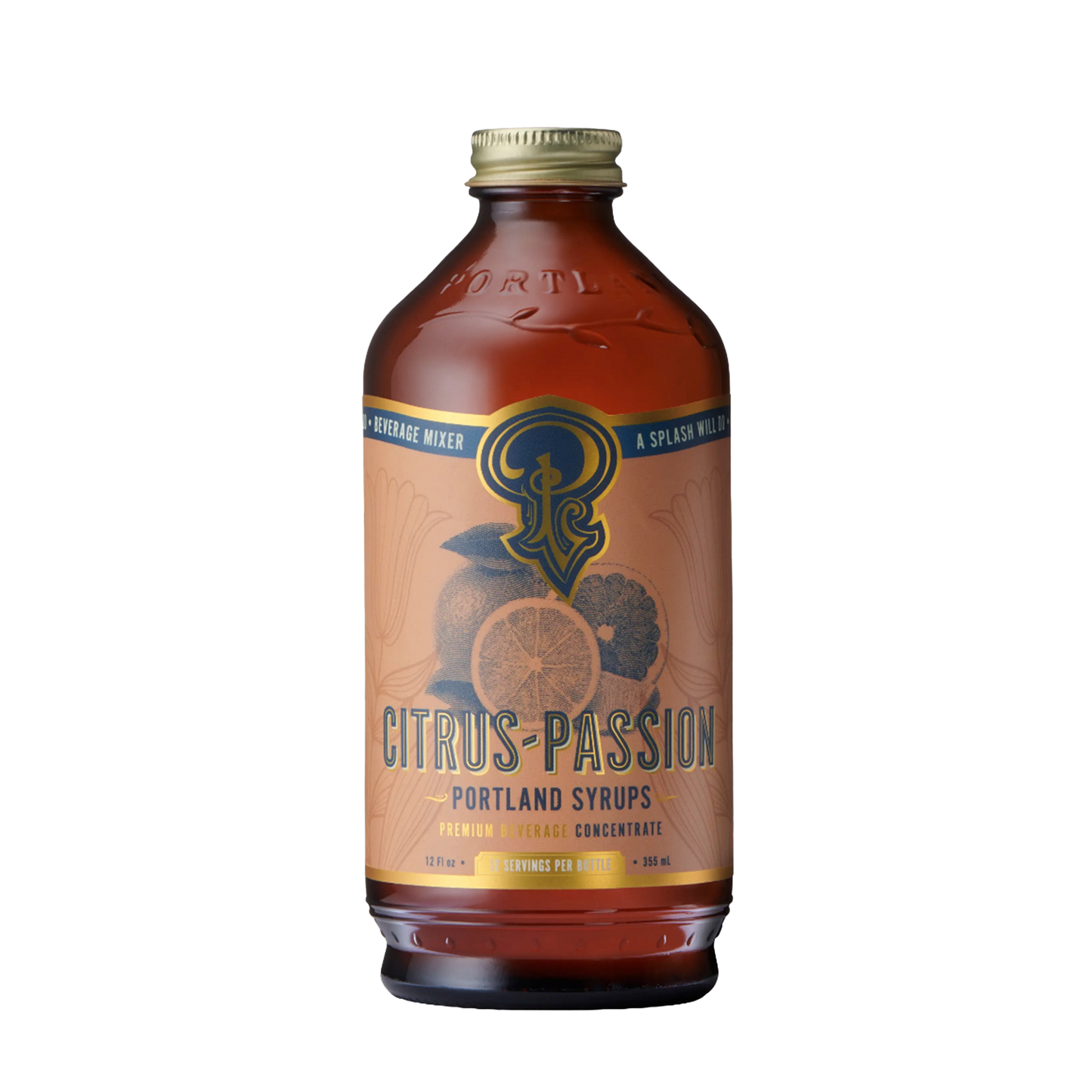 Portland Syrups Citrus Passion Fruit Syrup (12oz)