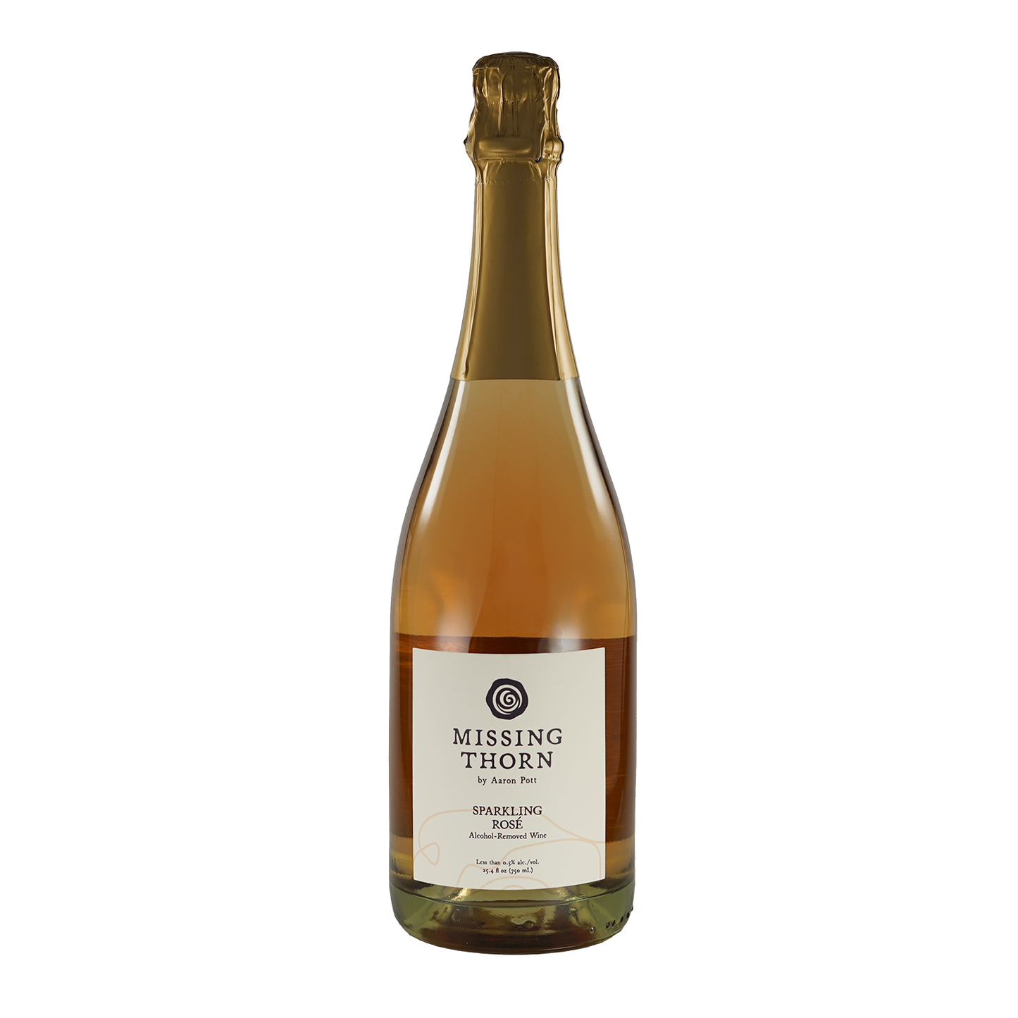 Missing Thorn AlcoholRemoved Sparkling Rosé Wine
