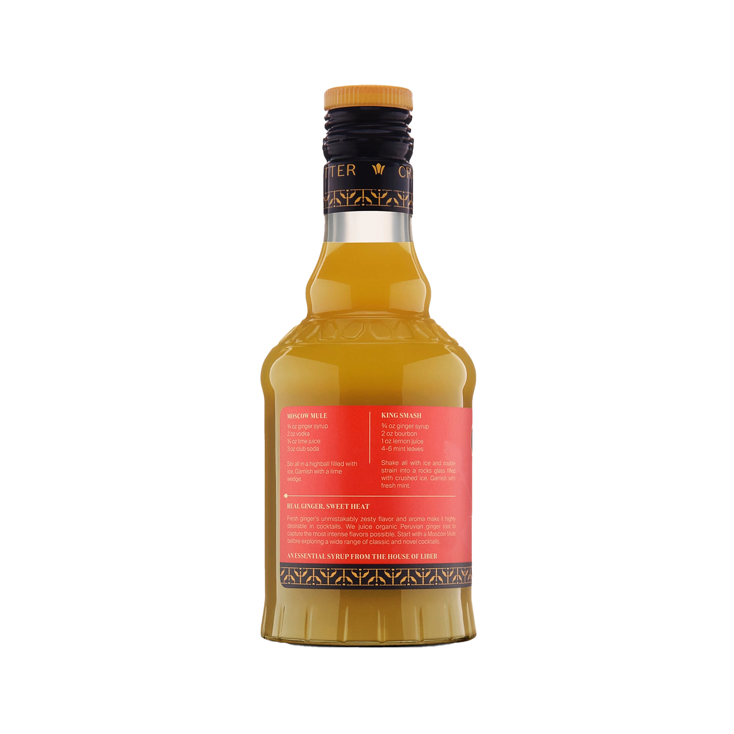 Liber & Co. Fiery Ginger Syrup - 375 mL