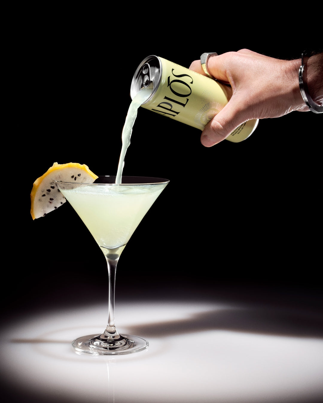 Aplos Non-Alcoholic Dragon Fruit Martini