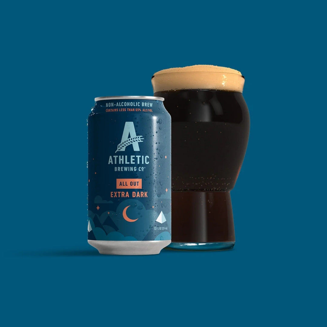Athletic Brewing All Out Stout Non-Alcoholic Beer