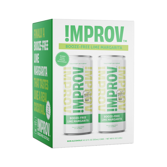 Improv Booze-Free Lime Margarita (4-pack)