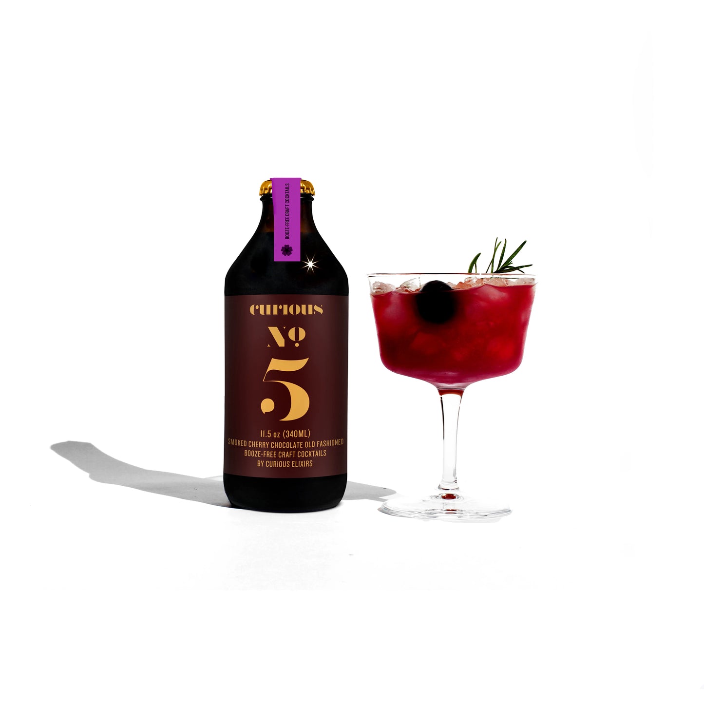 Curious Elixir No. 5 (Smoked Cherry Chocolate Old Fashioned) (4-pack)