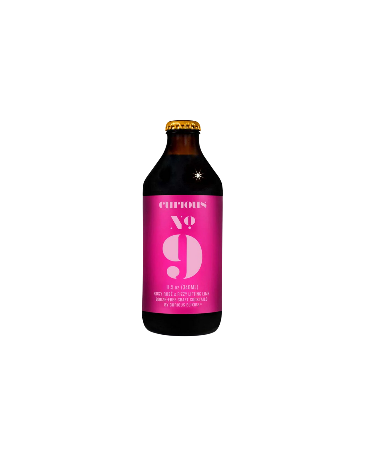 Curious Elixir No. 9 - Sparkling Rosé with Key Lime